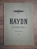 Haydn. Schofung. Klavier auszug (partituri)