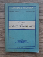 Ioan Aron - Curs de aparate de bord avion (volumul 1)