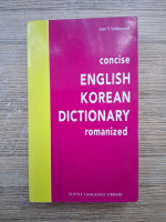 Joan V. Underwood - Concise english korean dictionary romanized