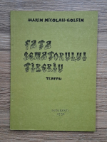 Marin Nicolau Golfin - Fata senatorului Tiberiu. Teatru