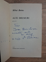 Mihai Beniuc - Alte drumuri (cu autograful autorului)