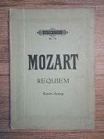 Mozart. Requiem, klavier, auszug (nr. 76, partituri)