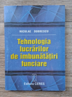 Niculae Dobrescu - Tehnologia lucrarilor de imbunatatiri funciare