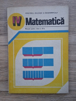 Petruta Gazdaru - Matematica. Manual pentru clasa a IV-a