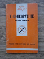 Pierre Vannier - L homeopathie