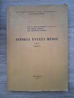 Radu Manolescu - Istoria Evului Mediu, volumul 2, partea a 2-a 