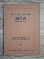 Studii si cercetari de geologie, geofizica, geografie. Geofizica (volumul 1, tomul 17, 1979)