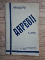 Virgil Popovici - Arpegii (cu autograful autorului, 1939)