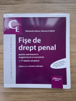 Alexandru Boroi, Simona Anghel - Fise de drept penal pentru admiterea in magistratura si avocatura + 17 tabele sinoptice (editia a 2-a, 2016)