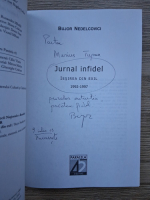 Bujor Nedelcovici - Jurnal infidel. Iesirea din exil. 1992-1997 (cu autograful autorului)