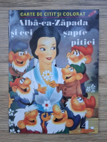 Carte de citit si colorat. Alba-ca-Zapada si cei sapte pitici