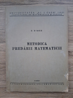 D. Rimer - Metodica predarii matematicii