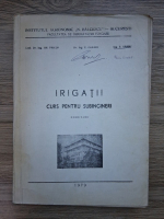 Gh. Pricop, E. Cazacu - Irigatii. Curs pentru subingineri 