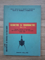 Hariton V. Stoiculescu - Geometrie si trigonometrie, clasa a X-a. Solutii, indicatii si rezolvari ale tuturor problemelor din manualul editia 1982. 