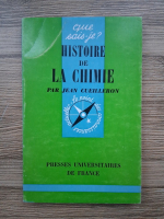 Jean Cueilleron - Histoire de la chimie