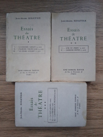 Jean Michel Renaitour - Essais de theatre (3 volume)