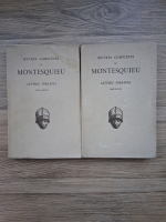 Montesquieu - Oeuvres completes. Lettres persanes (2 volume, 1929)