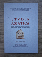 Revista Studia Asiatica, volume VI, no. 1-2, 2005