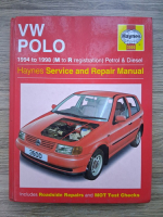 VW Polo. Service and repair manual. 1994 to 1998, M to R registration, Petrol and Diesel