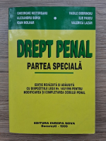 Gheorghe Nistoreanu, Vasile Dobrinoiu, Alexandru Boroi - Drept penal. Partea speciala