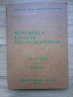 Monumenta linguae dacoromanorum. Biblia 1688. Pars IV. Numeri
