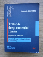 Stanciu D. Carpenaru - Tratat de drept comercial roman. Procedurile de prevenire a insolventei si de insolventa, editia a IV-a, 2014 (prezinta sublinieri)