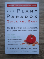 Steven R. Gundry - The plant paradox. Quick and easy