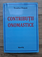 Teodor Oanca - Contributii onomastice