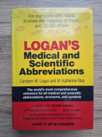 Carolynn M. Logan - Logan's medical and scientific abbreviations
