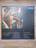 Gewandhausorchester Leipzig, Kurt Masur - Sinfonie nr. 1 C-dur op. 21 (Ludwig van Beethoven)