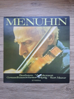 Gewandhausorchester Leipzig, Yehudi Menuhin, Kurt Masur - Violinkonzert D-dur op. 61 fur Violine und Orchester (Ludwig van Beethoven)