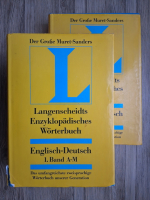 Langenscheidts enzyklopadisches worterbuch. Englisch-deutsch (2 volume)