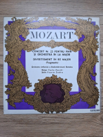 Orchestra simfonica a Radioteleviziunii Romane, Carlo Zecchi, Fausto Zadra - Divertisment in Re Major (Wolfgang Amadeus Mozart)