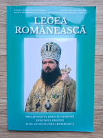 Revista Legea Romaneasca, anul XXX (serie noua), nr. 1, 2019