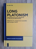 Topics in ancient philosophy. Long platonism. The routes of Plato's reception to the italian renaissance