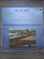 Wolfgang Amadeus Mozart - Slovak Philharmonic Orhcestra Zednek Kosler. Symphony No. 38 in D Major. Prague. Symphony No. 30 in D major
