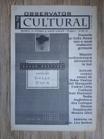 Ziarul Observator Cultural, nr. 72, 2001