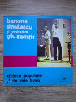  Benone Sinulescu, Orchestra Gheorghe Zamfir - Cantece populare si de voie buna