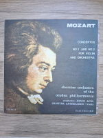 Cristina Anghelescu, Orchestra de camera a Filarmonicii din Oradea, Ervin Acel - Concertos No. 1 And No. 2 For Violin And Orchestra (Wolfgang Amadeus Mozart) 