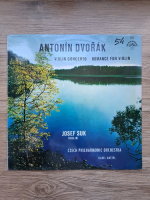 Czech Philharmonic Orchestra, Karel Ancerl, Josef Suk - Violin concerto in La minor, op. 53. Romance for violin, op. 11 (Antonin Dvorak)