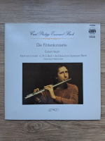 Eckart Haupt, Kammerorchester Berlin, Hartmut Haenche - Die Flotenkonzerte (Carl Philipp Emanuel Bach, 2 viniluri)