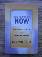 Eckhart Tolle - The power of now. Meditation deck. 50 inspiration card