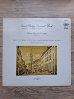 Kammerorchester Berlin, Hartmut Haenchen, Christine Schornsheim - Streichersinfonien Wq 182 Nr. 1-6 (Carl Philipp Emanuel Bach)