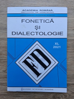 Revista fonetica si dialectologie nr. XL, anul 2021
