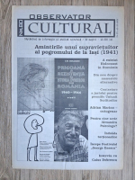 Ziarul Observator Cultural, nr. 80, 2001