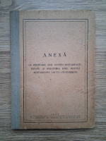 Anexa. La retetarul unic pentru restaurante, bufete si retetarul unic pentru restaurante lacto-vegetariene