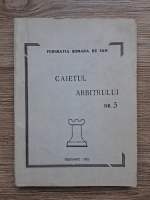 Caietul arbitrului, nr. 3