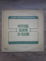 Corul Filarmonicii George Enescu Bucuresti, Orchestra simfonica a Filarmonicii George Enescu, Mircea Basarab - Oratoriul bizantin de Craciun (Paul Constantinescu)