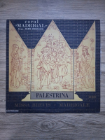 Corul Madrigal al Conservatorului Ciprian Porumbescu, Marin Constantin - Missa brevis. Madrigale (Giovanni Pierluigi da Palestrina)