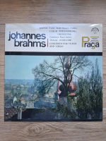 Czech Philharmonic Orchestra, Karel Ancerl, Josef Suk, Andre Navarra - Concerto in La minor for violin, violoncello and orchestra, op. 102. Tragic overture, op. 81 (Johannes Brahms)